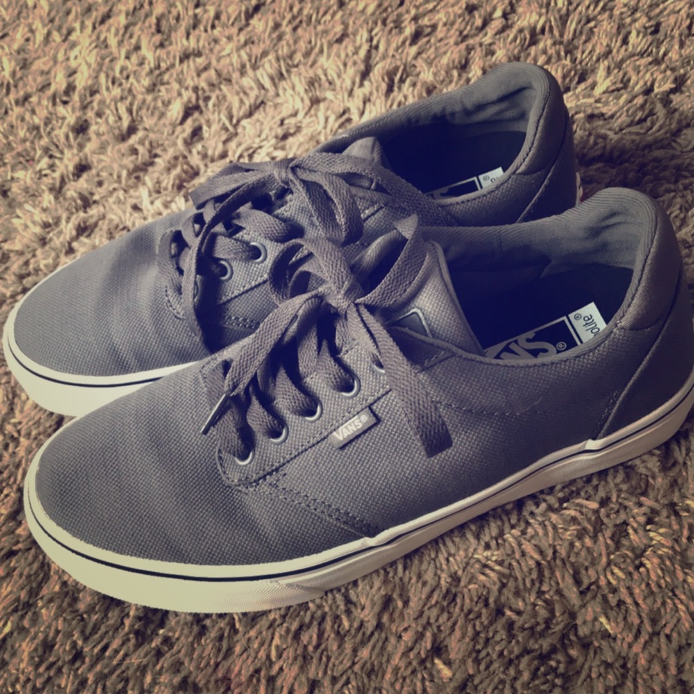 Grey deluxe comfort vans